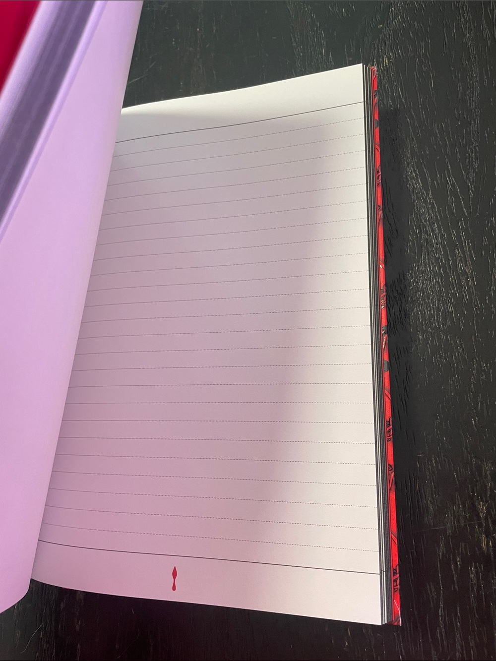 Christian Louboutin Red Logo Hardcover Notebook - Picture 3 of 8